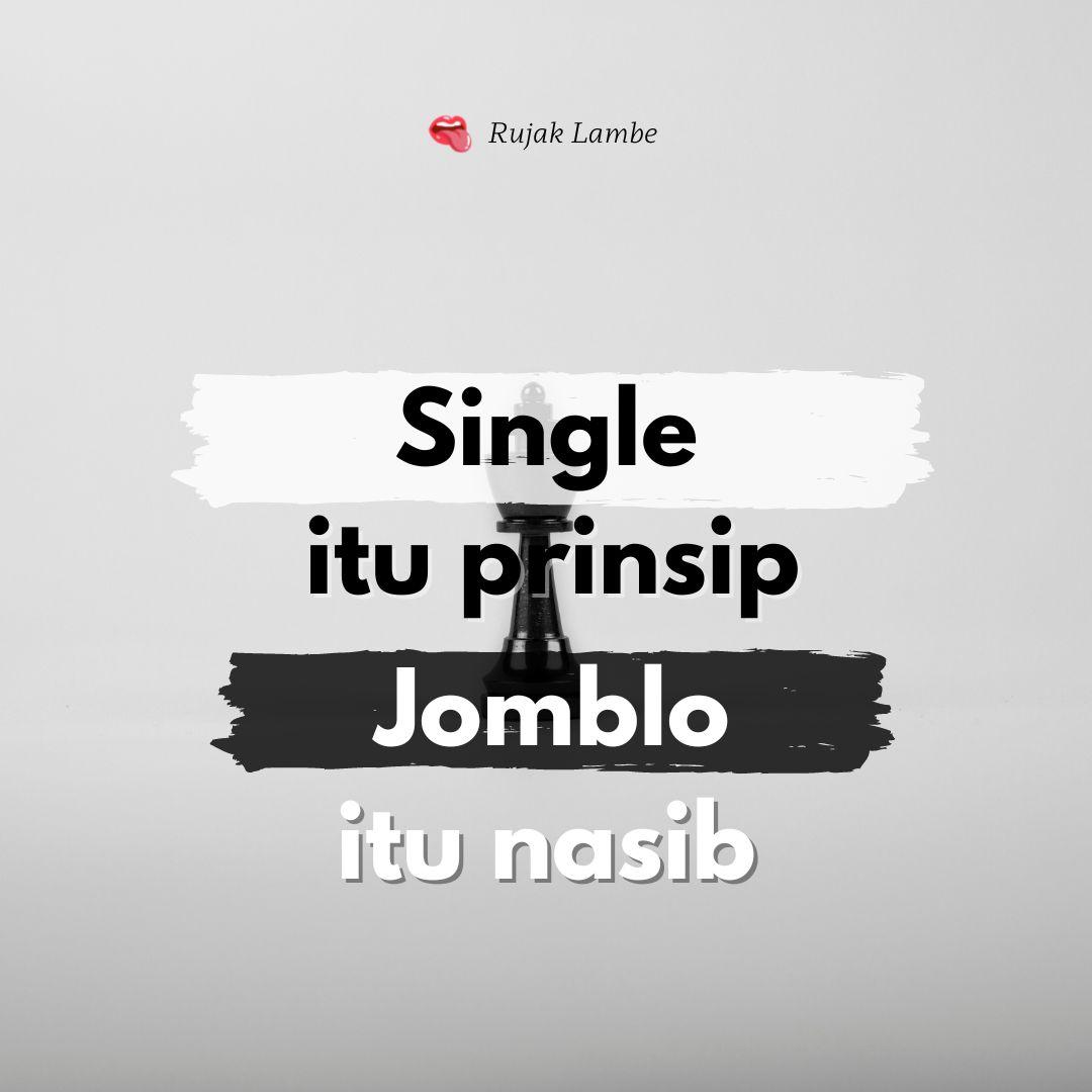 jomblo itu seni
