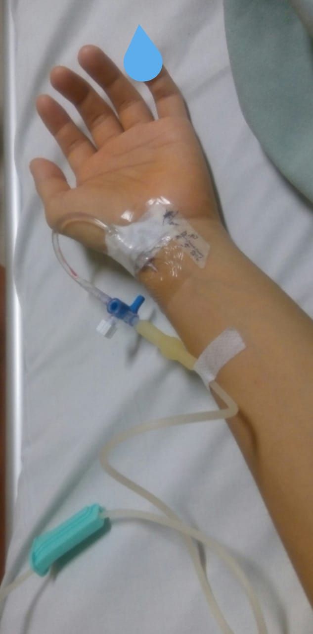 sendiri di rumah sakit