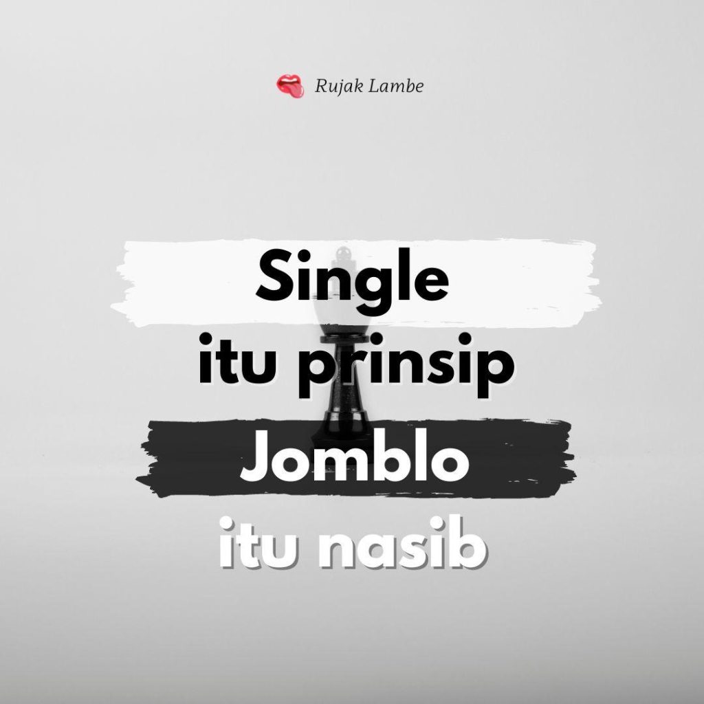Jomblo itu seni