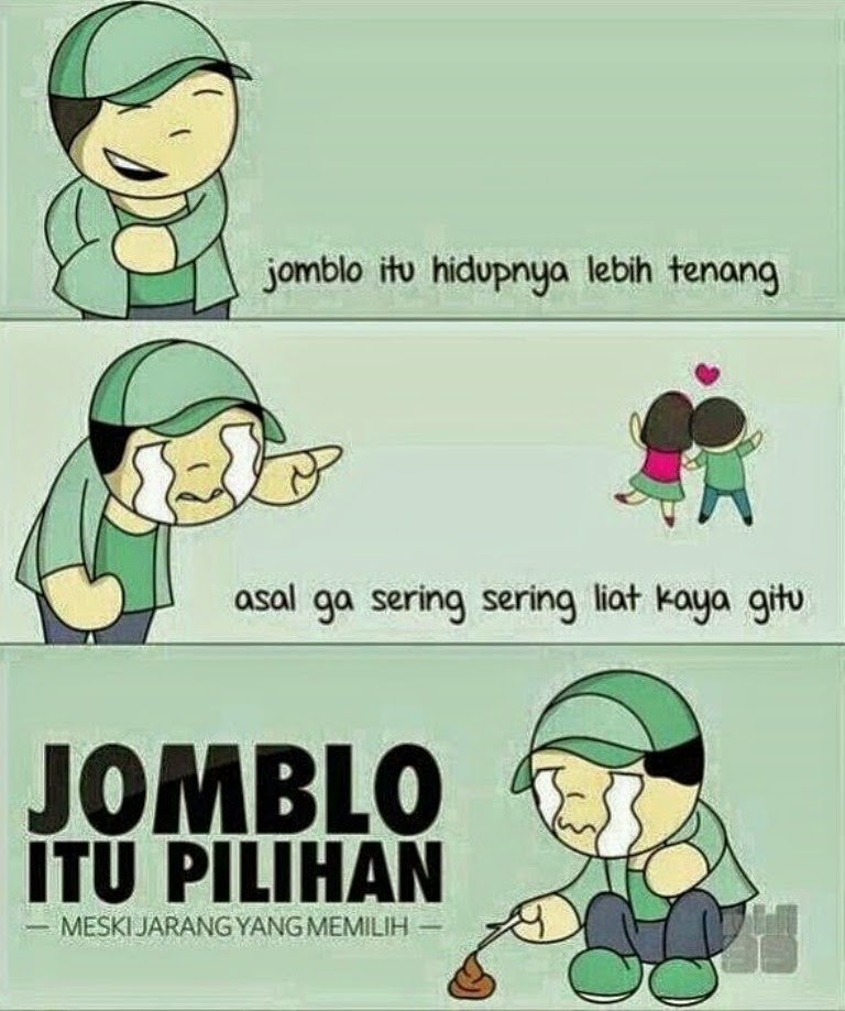Jomblo itu tenang