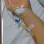 Sendiri di rumah sakit