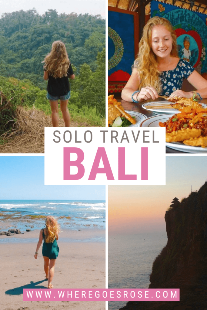 Solo travel bali